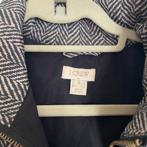 Women's JCREW Herringbone Quilted Vest small - Picture 5 of 6